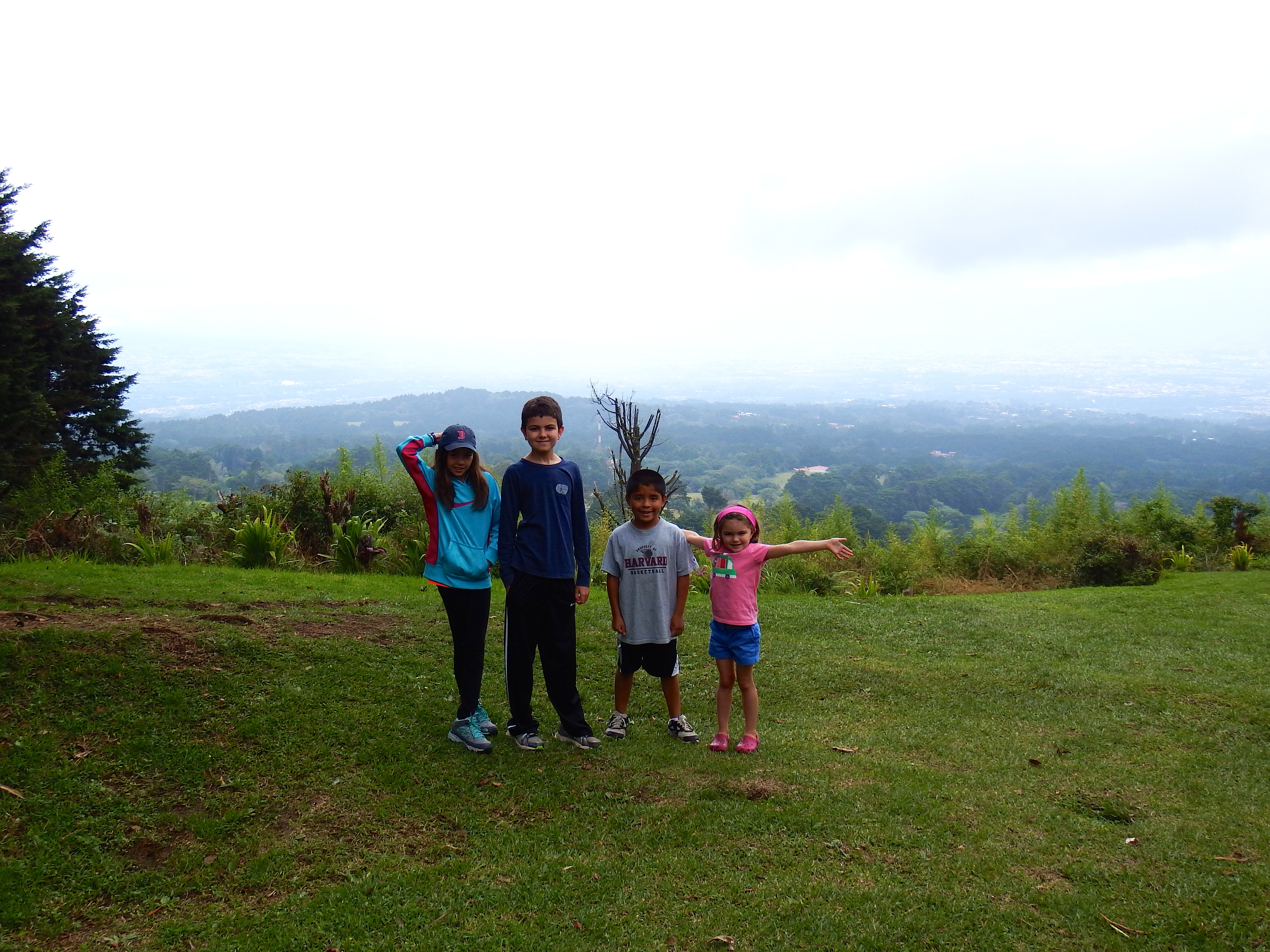 Lookout point at Cero de La Cruz (cloudy day though).
