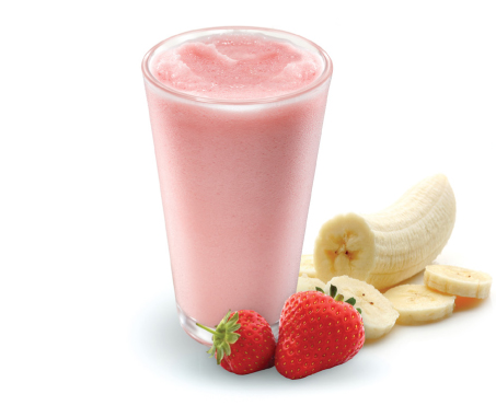 “Tom’s smoothies made with strawberries, bananas, OJ and yogurt are...yummy."