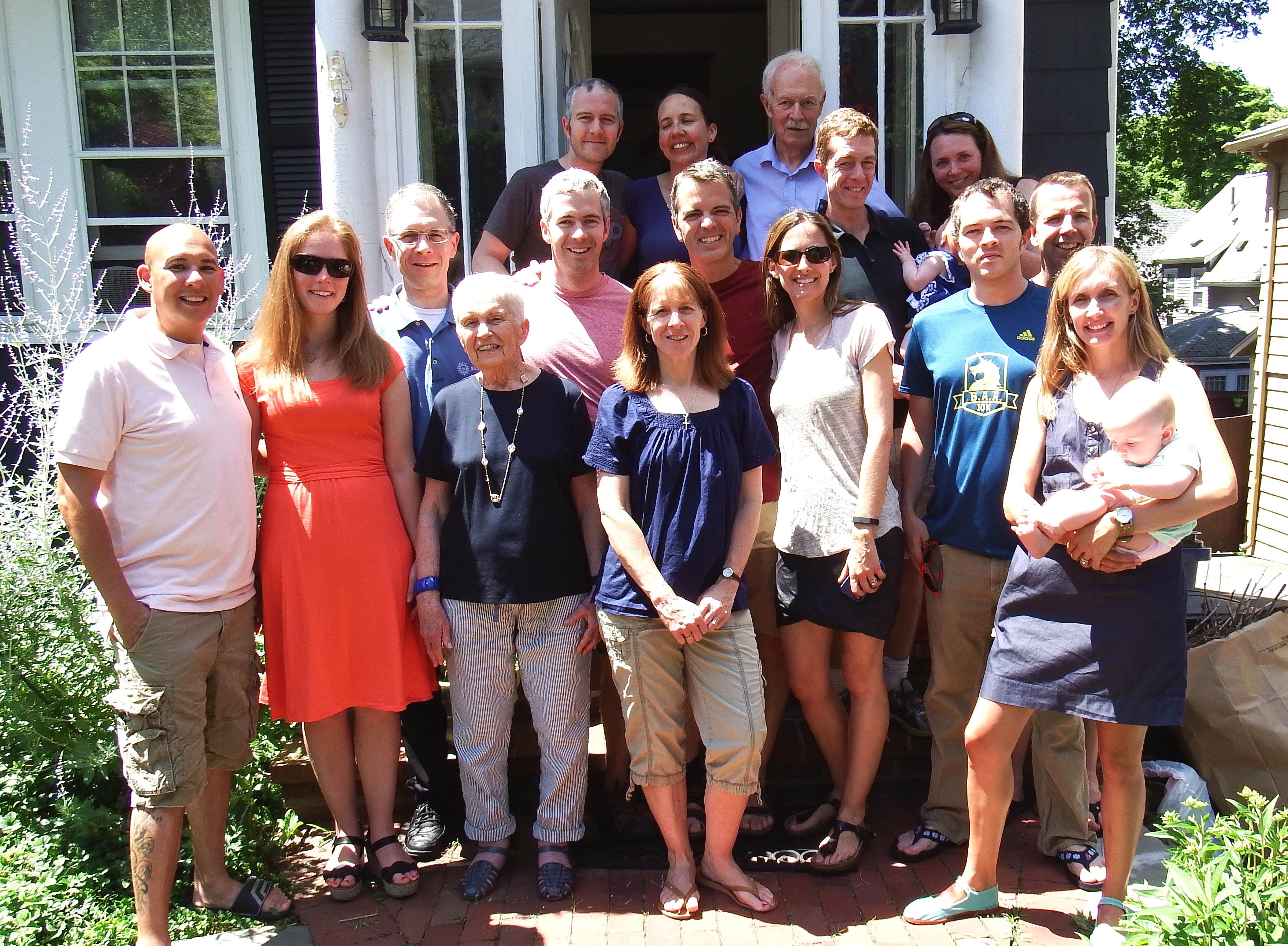 At Nana's BDay Party in July...