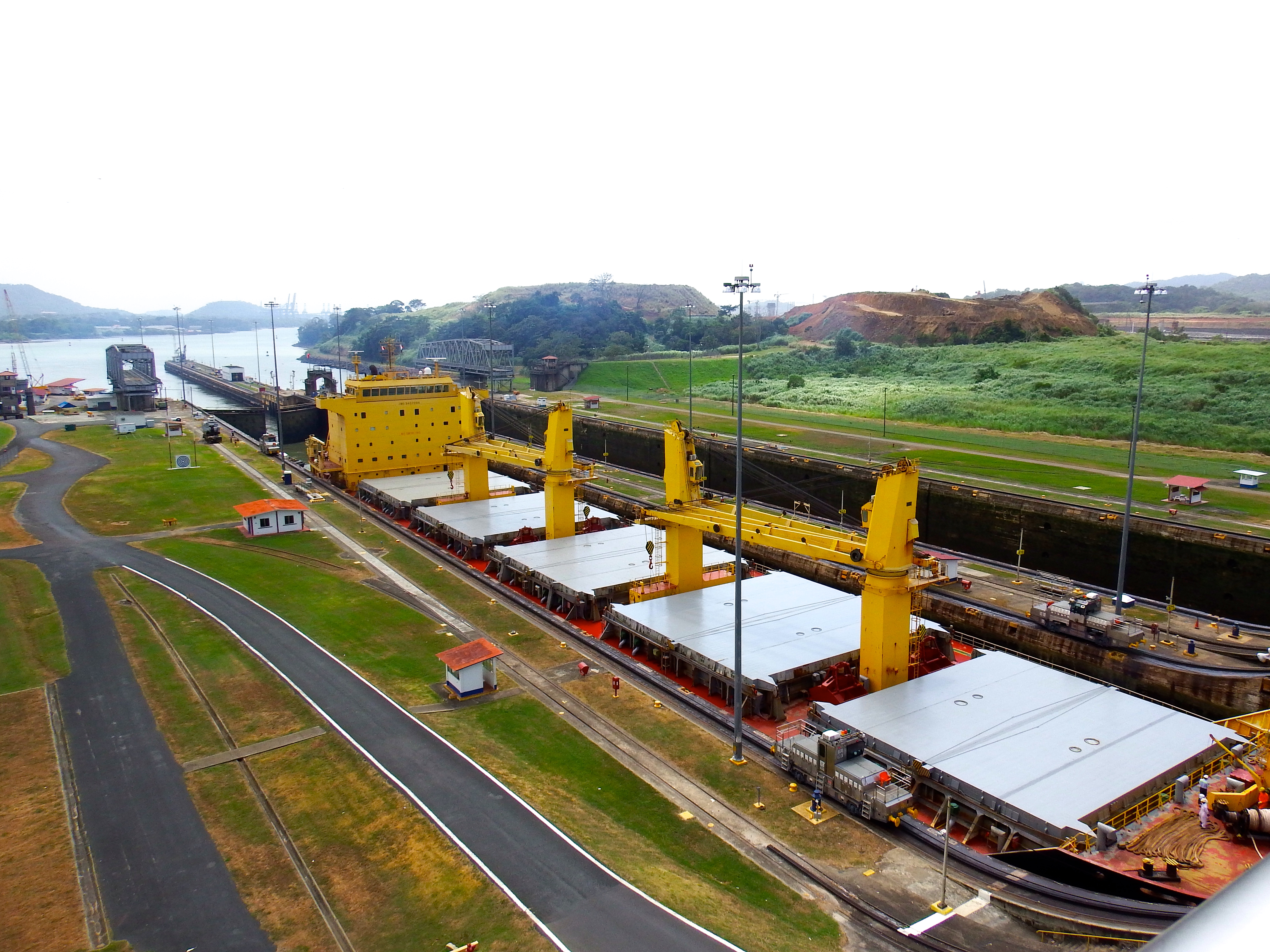 These boats are HUGE!