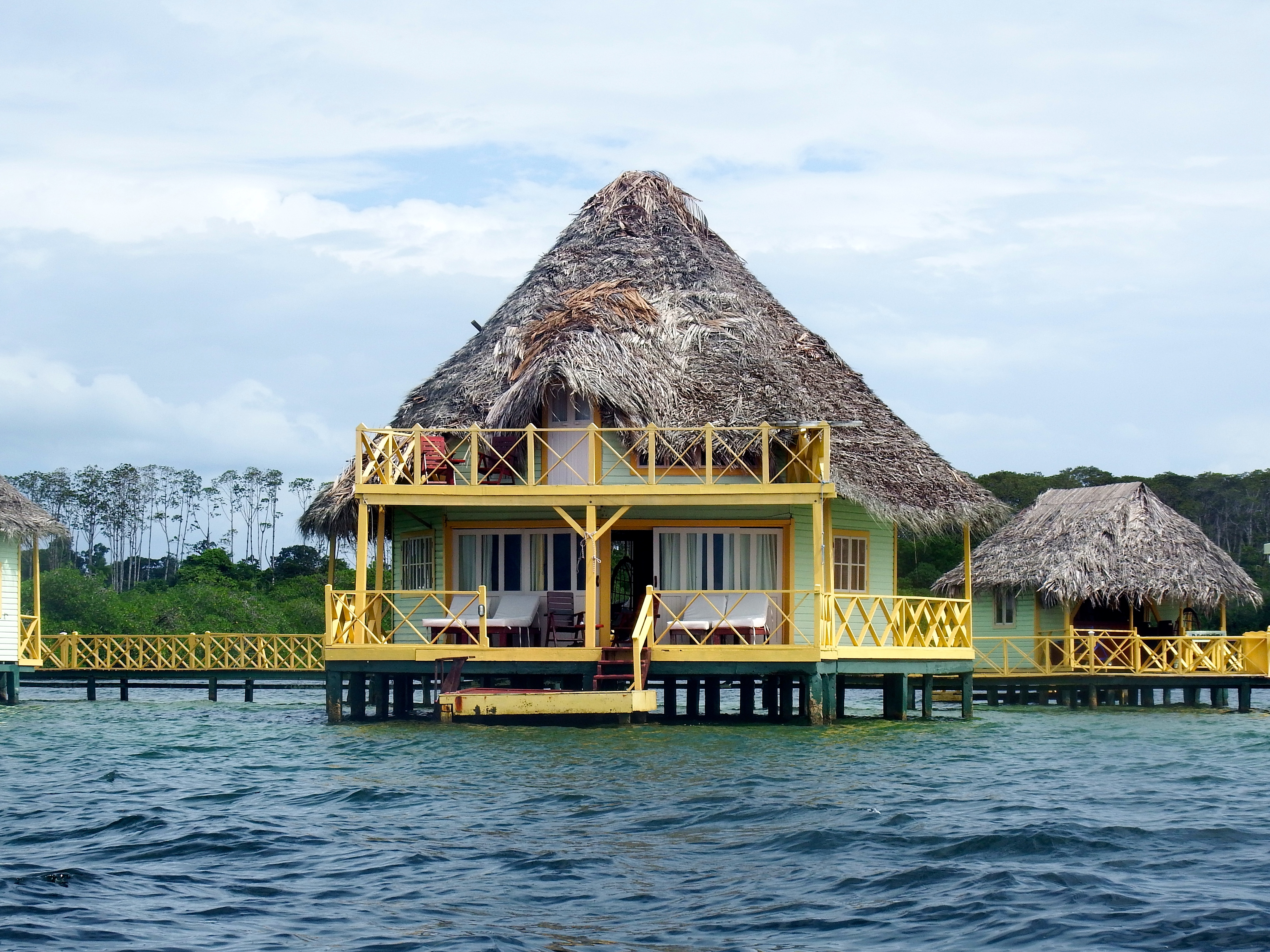 Our room (we had the big hut because it was the only one that could fit all of us!)