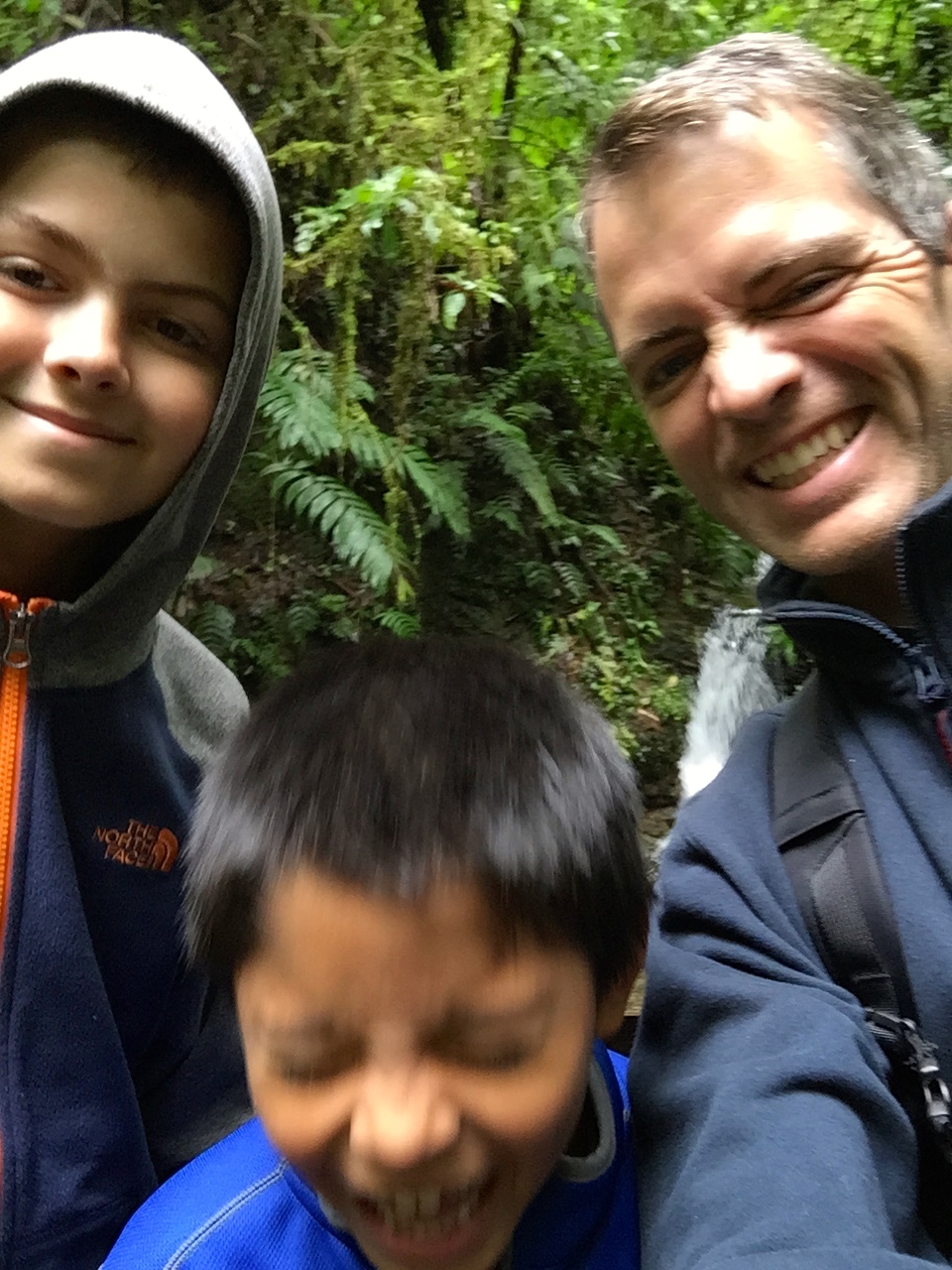 A selfie on our hike!