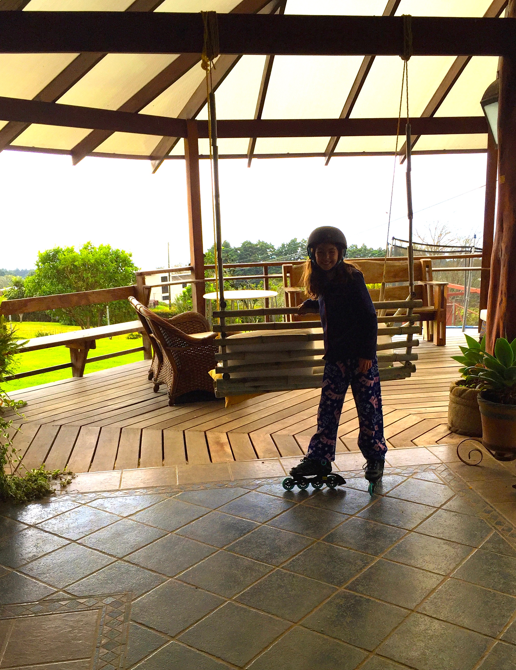 Guess who got roller skates?