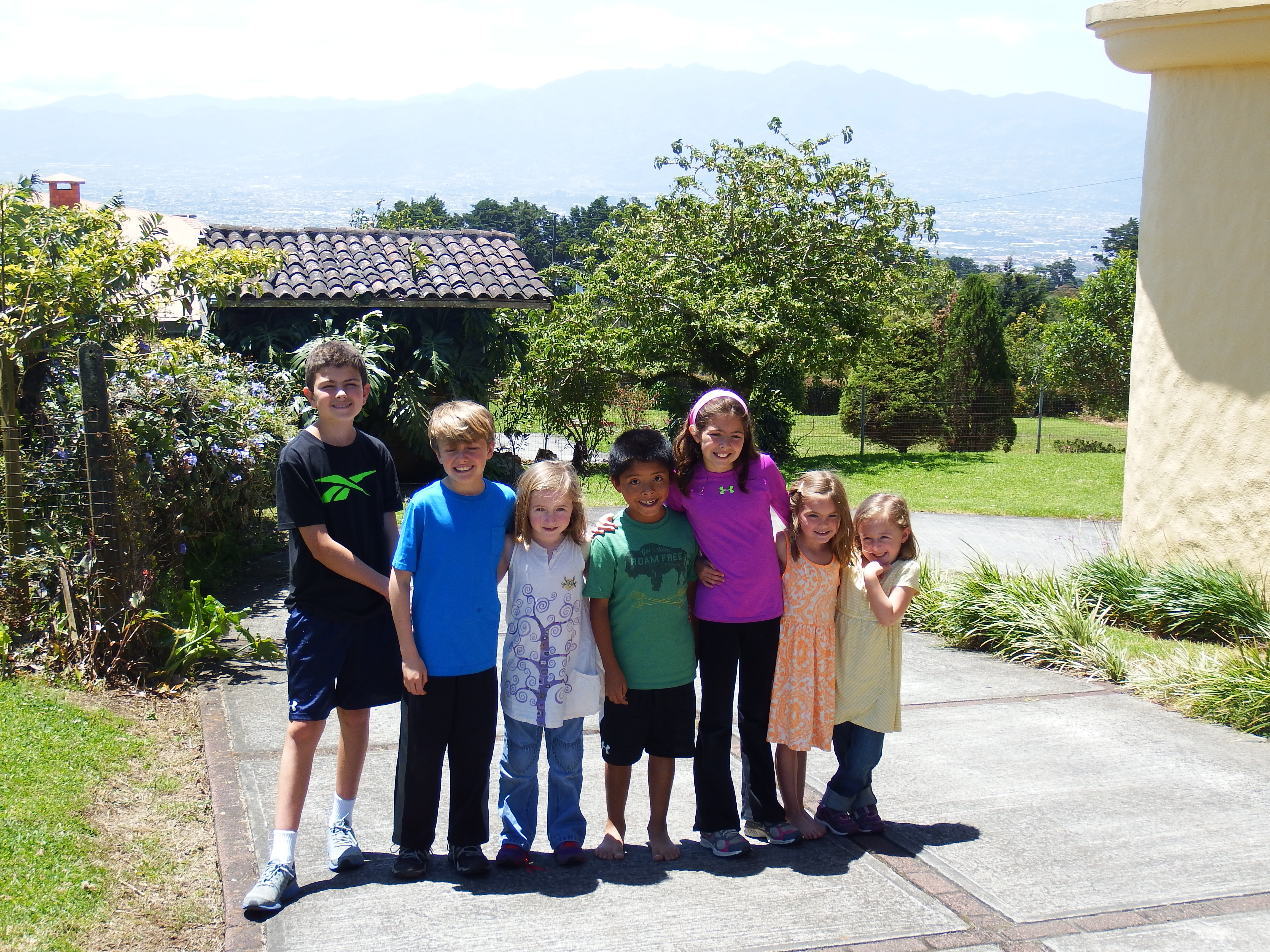 Just before the cousins depart (or I should say "before the cousins ATTEMPT to depart...")