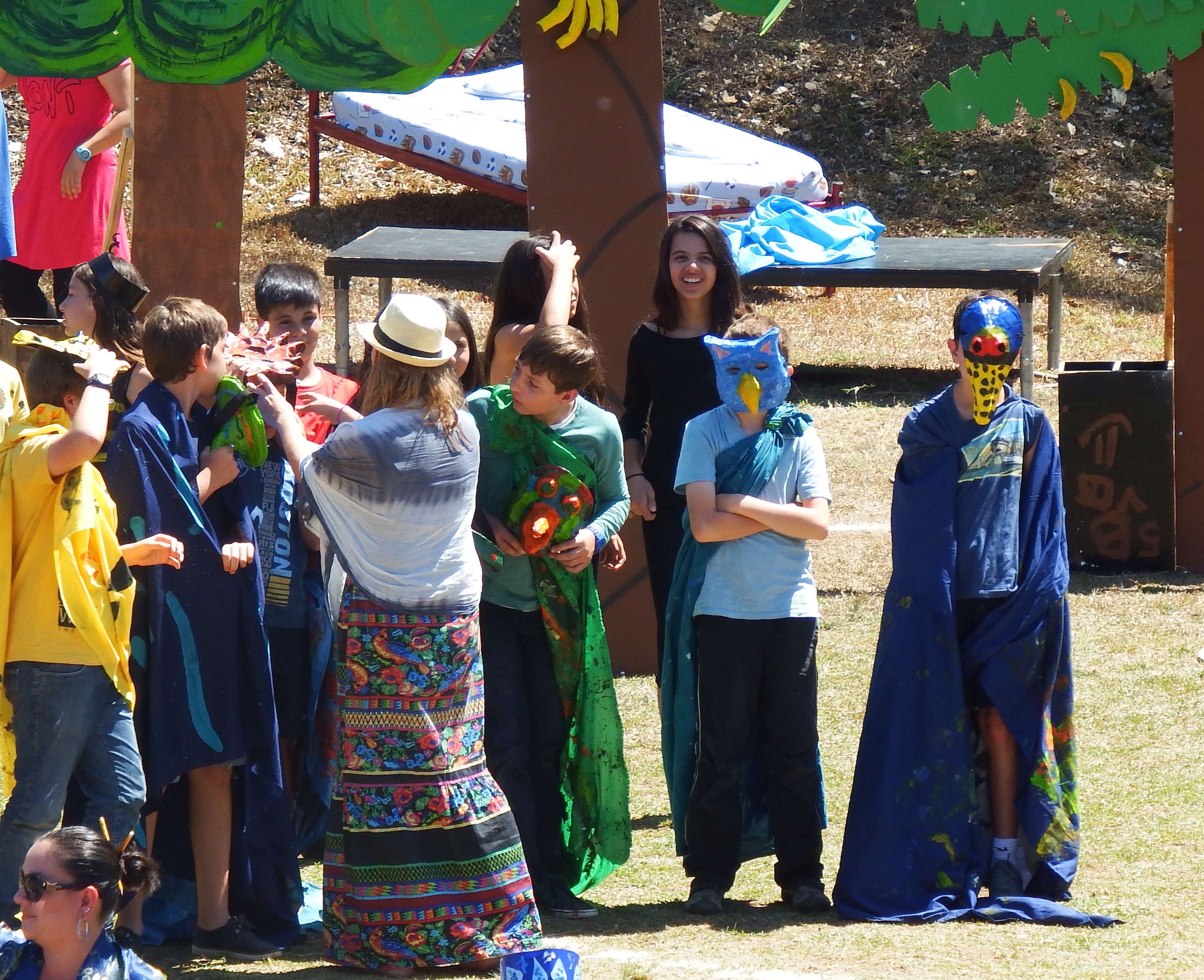 Jack after the show (in mask)