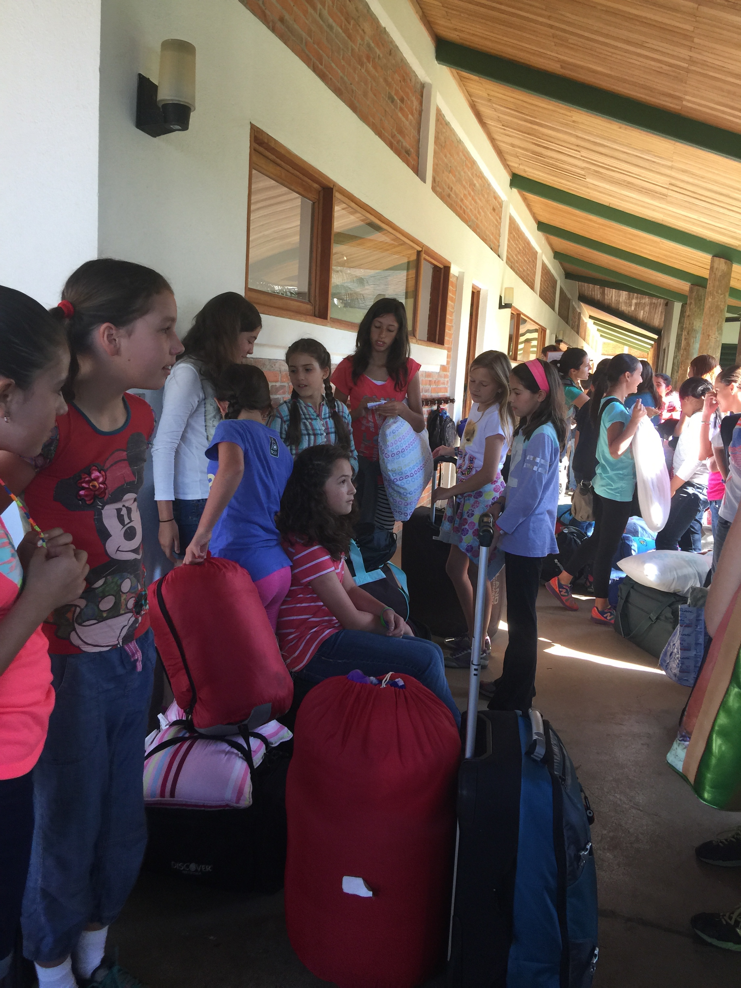 ...while Ella was camping with her class (this was taken before the trip - no cameras allowed while camping!)