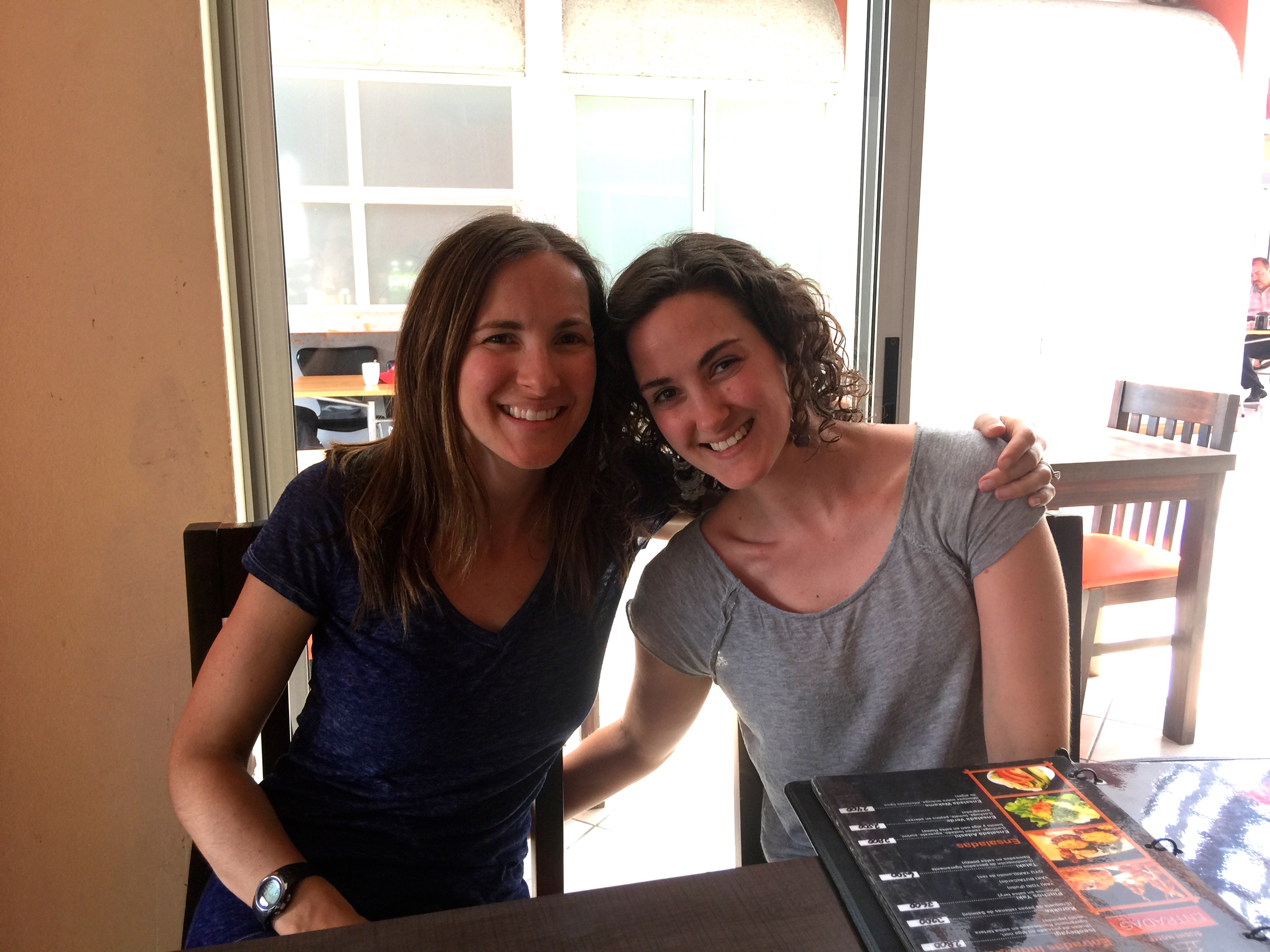 Mom and Auntie Boo out for a sushi lunch