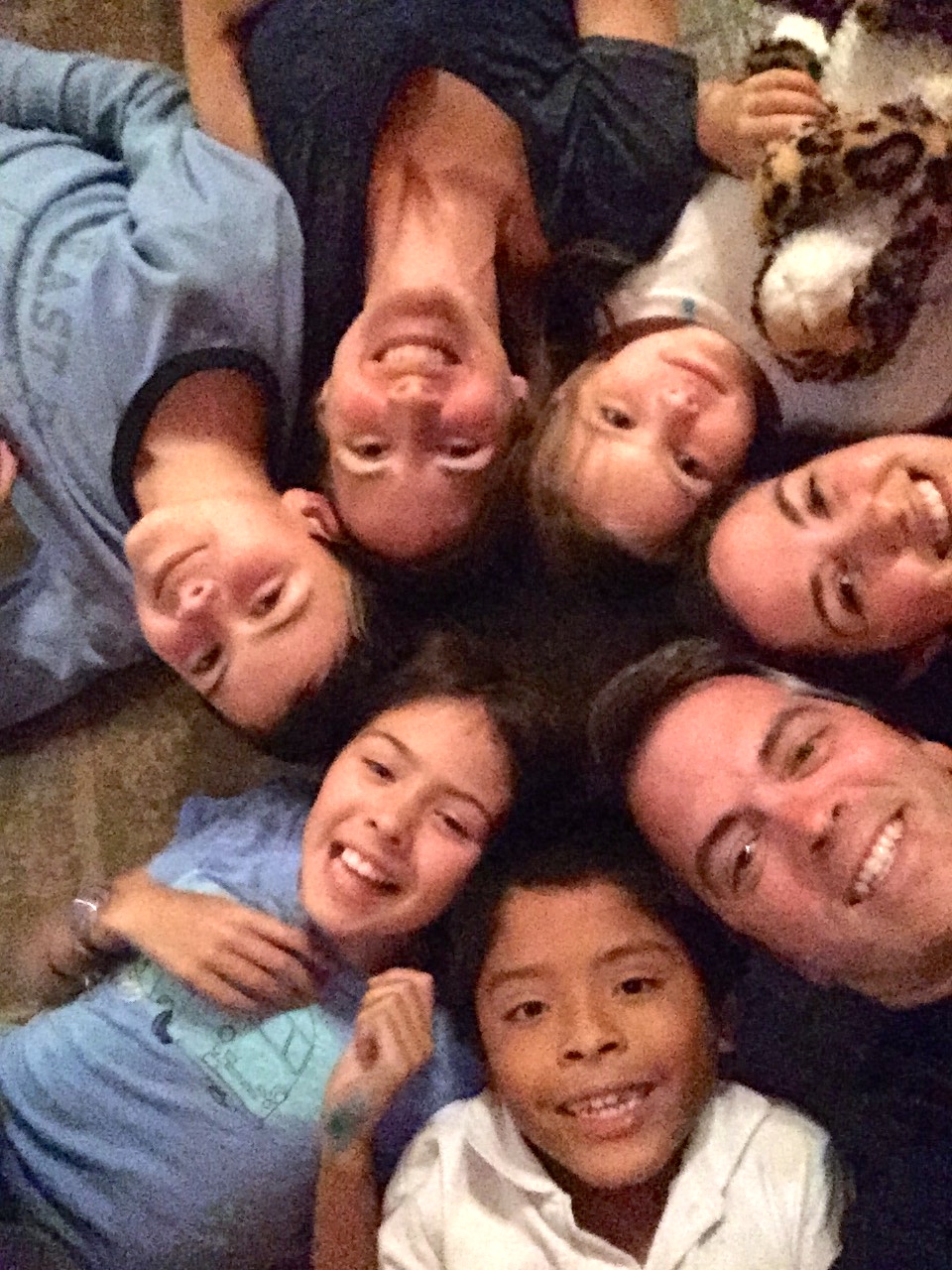 Auntie Boo came up with the idea for this picture.