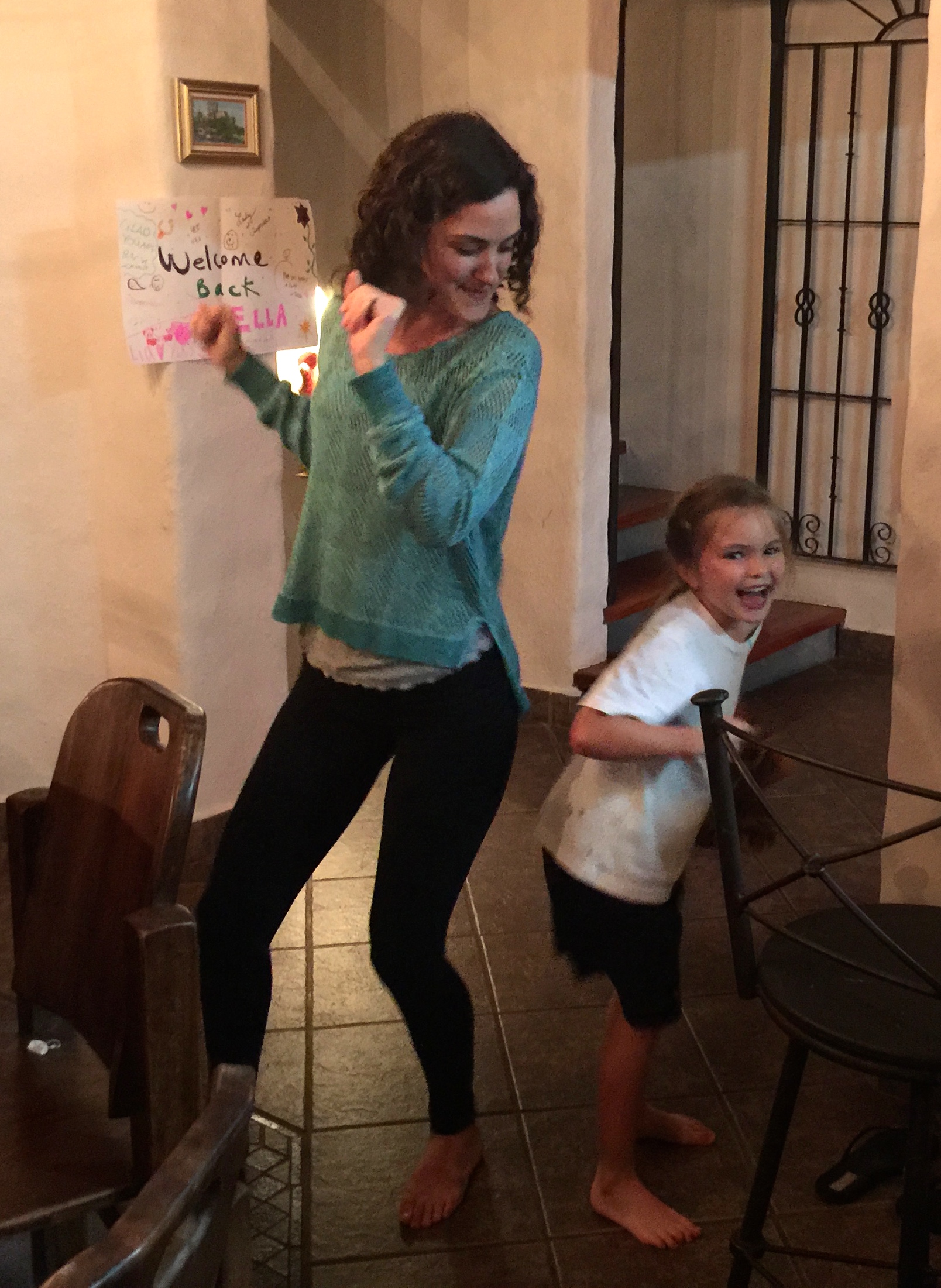 Dancing with Auntie Boo