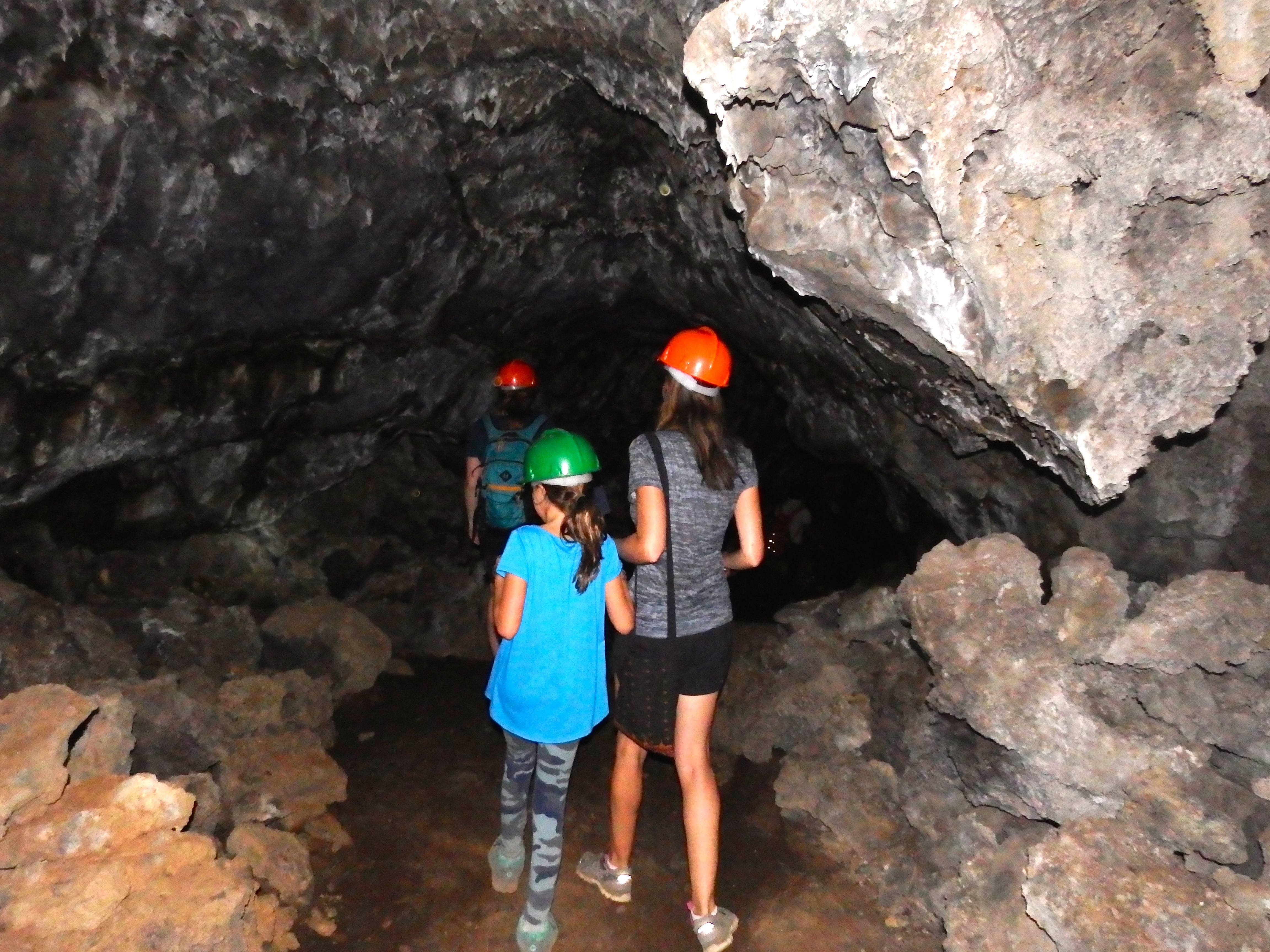 For those who know Audrey well...did you EVER think you would see her venturing into a dark bat and snake-filled cave at night?!?