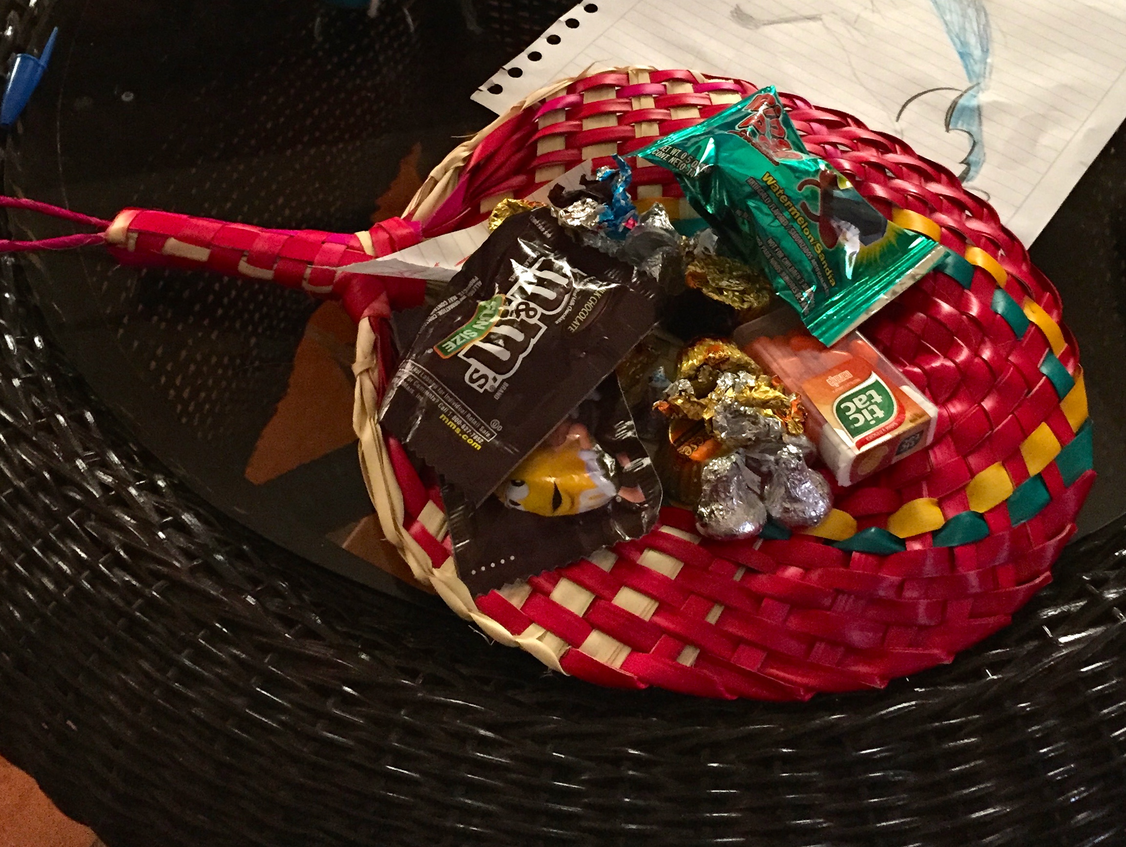 The Easter Bunny evidently chose to use these instead of baskets this year...