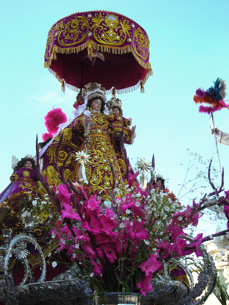 I think this is one of the various Mary statues...