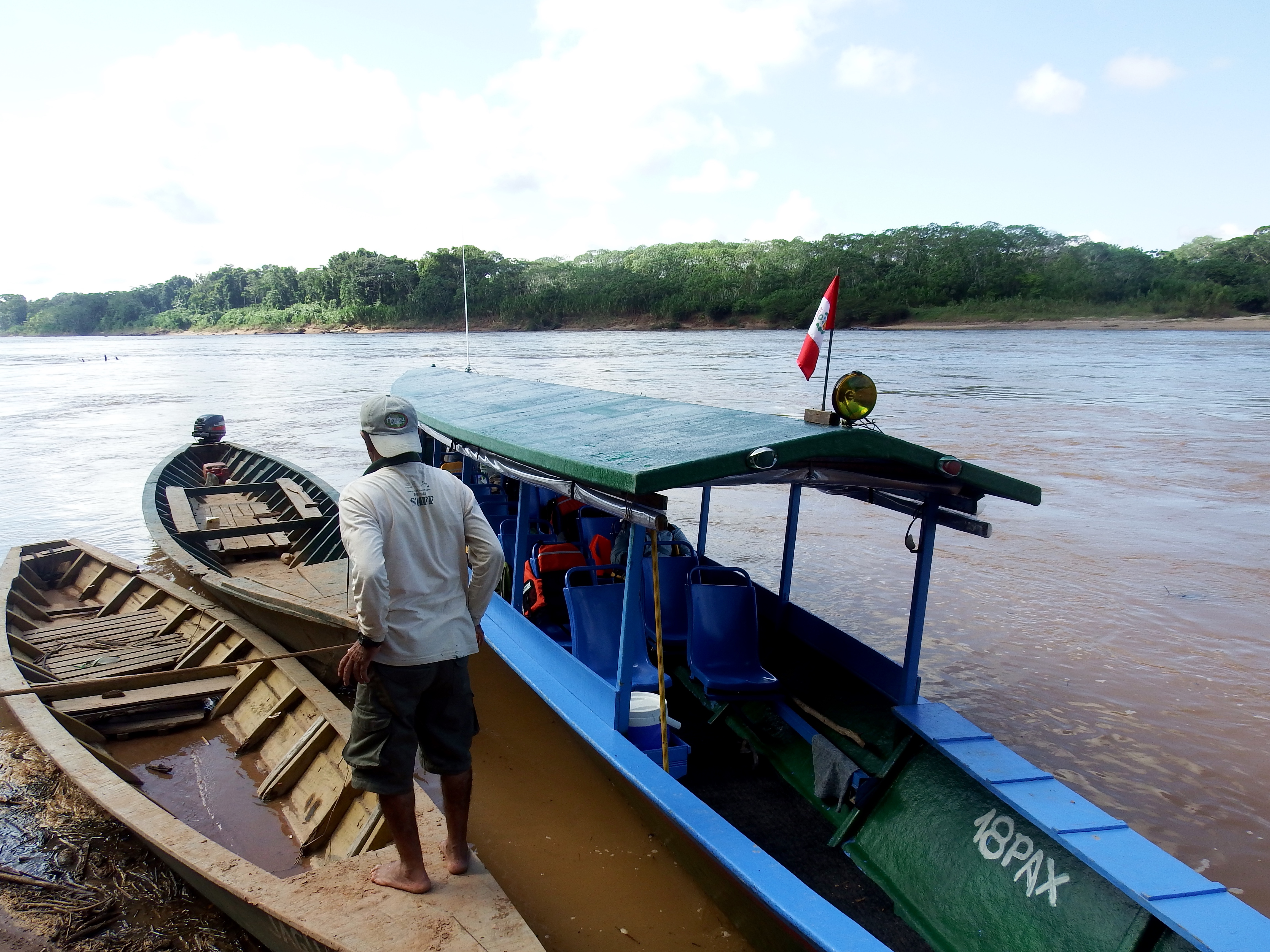 On our way to the next lodge!