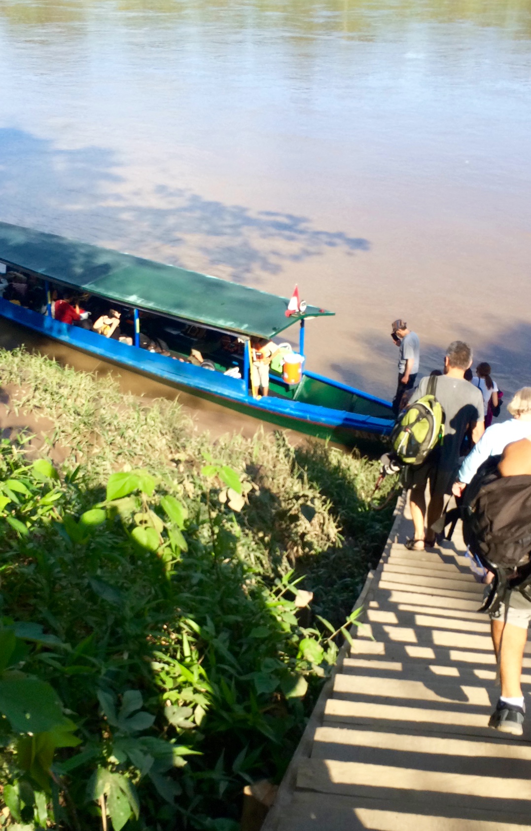 The "port" near Puerto Maldonado.