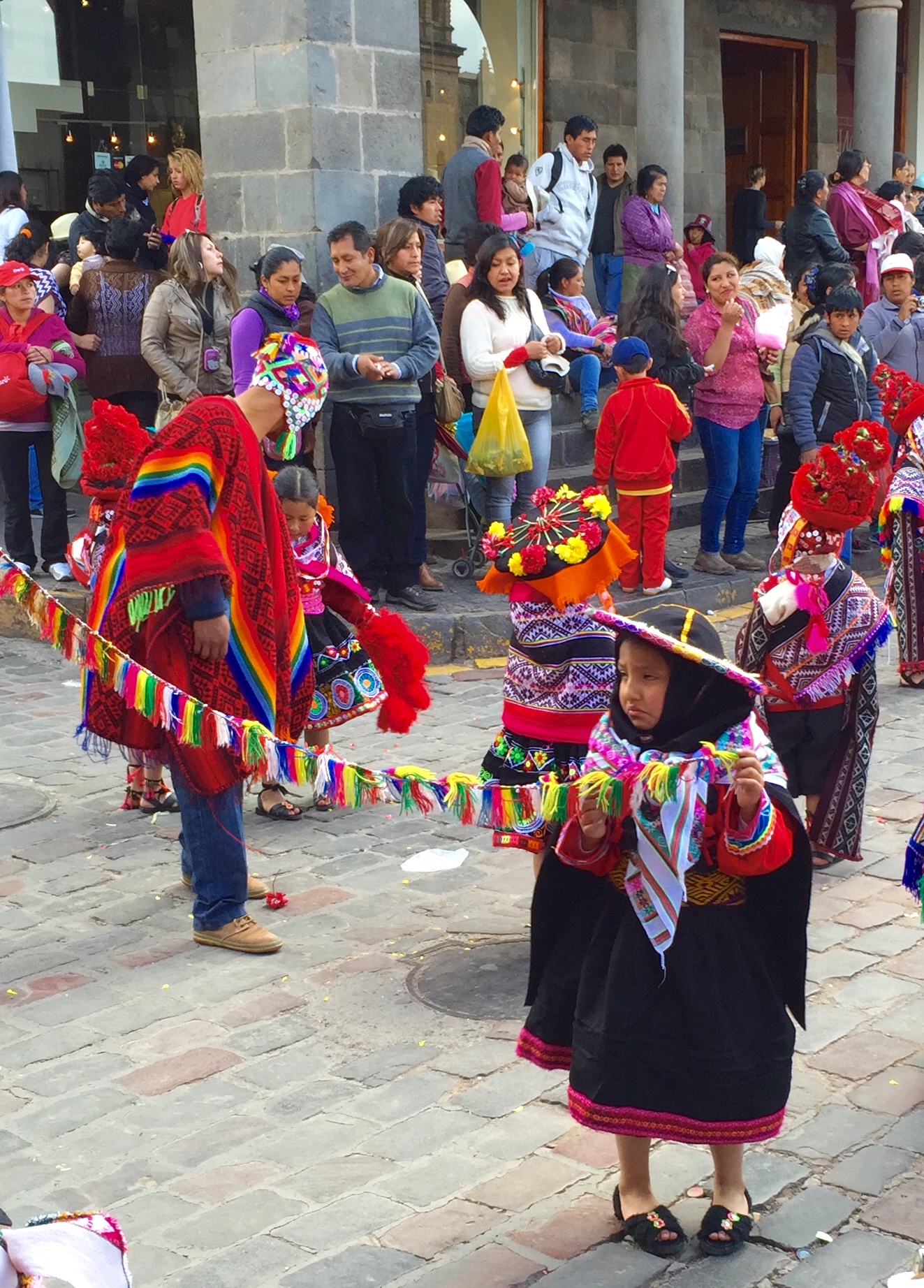 This girl cracked me up because she was SO done with the whole thing.  We are AMAZED at how patient these little kids were given the noise, energy, etc.