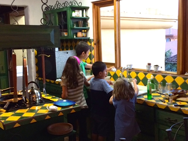 Cozy in the kitchen
