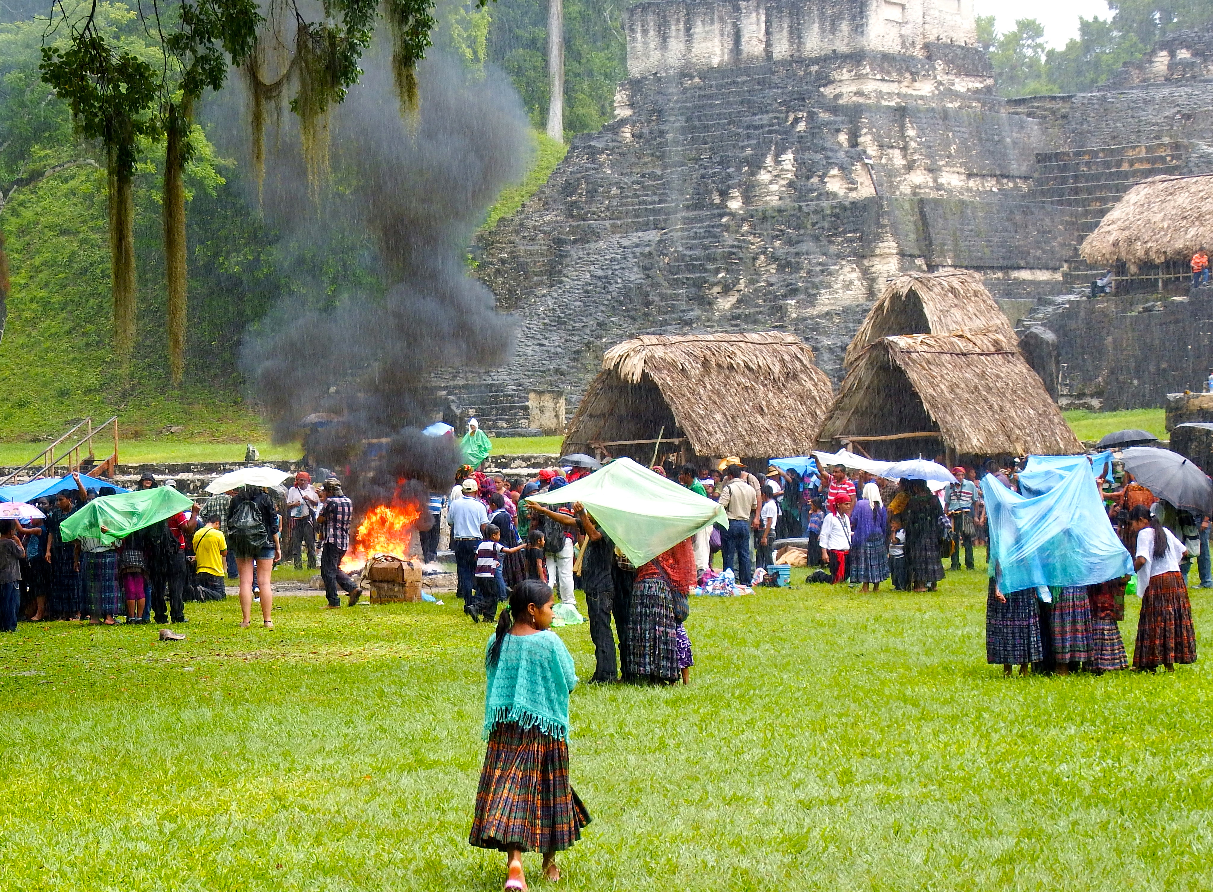 A break in the rain