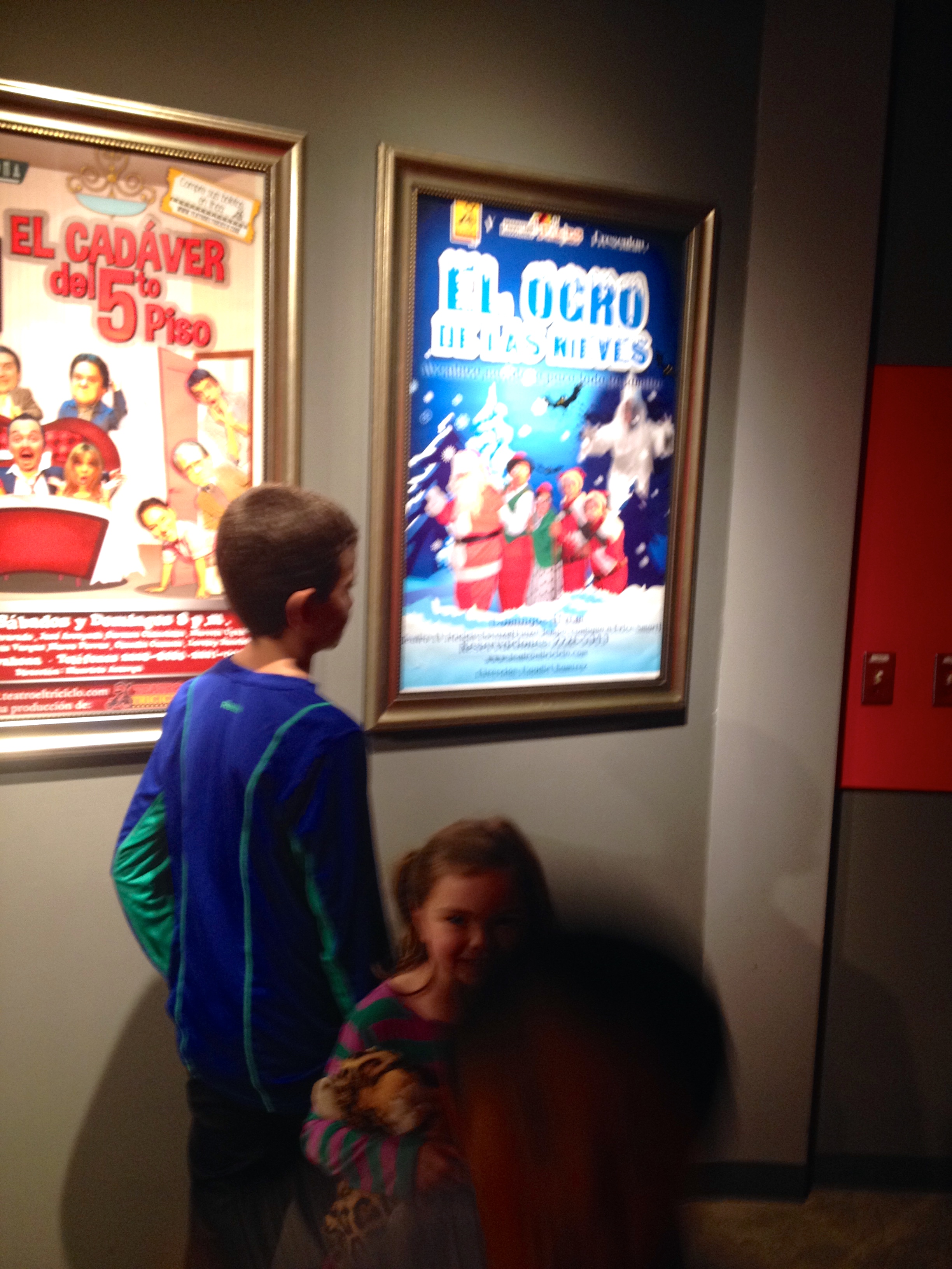 “El Ogro De Las Nieves” (family trip to the theater — 2014.12)